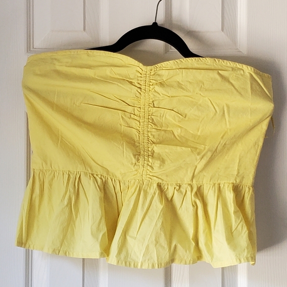 Maeve Stephanie Peplum Tank Strapless Top - Picture 8 of 10
